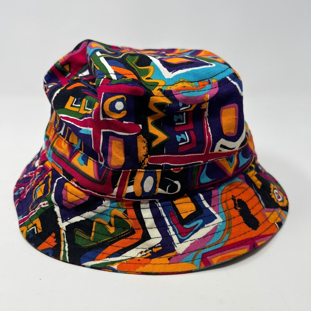 KBETHOS Abstract Graffiti Hip Hop Retro Bucket Boonie Hat Fresh Prince 90s - Picture 3 of 6